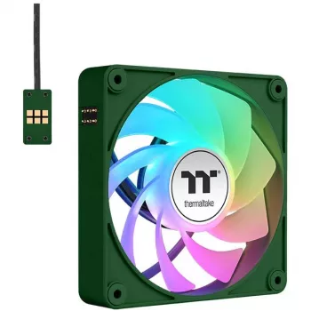 Thermaltake CT120 EX Reverse ARGB Sync 120mm Wentylator obudowy 3 szt. Zielony