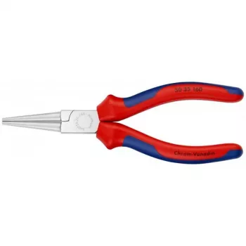 KNIPEX 30 35 160 - Szczypce półokrągłe - 2,5 mm - 4,1 cm - Stal - Niebiesko-czerwone - 16 cm