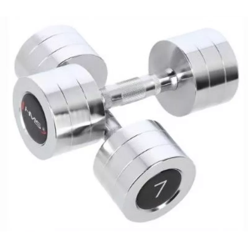 HMS Fitness CHD07 Hantle o stałym obciążeniu 7 kg 2 szt.