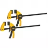 Zacisk DeWalt DWHT0-83158, zestaw 2 sztuk, metalowy zacisk warsztatowy