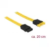 Kabel SATA DeLOCK 83949 0,2 m SATA 7-pin żółty