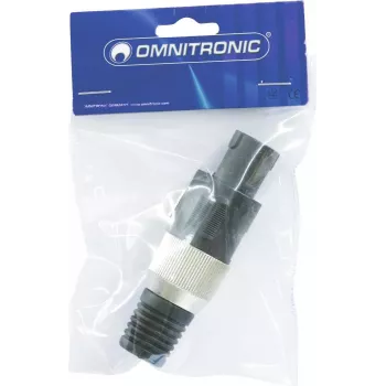 4‑pole Speaker kabel Connector Omnitronic 30203515, 4 kontakty do połączeń głośnikowych audio
