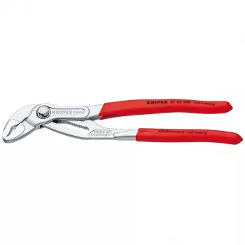 KNIPEX 87 03 300 - Kleszcze nastawno-przegubowe - 7 cm - 6 cm - stal chromowo-wanadowa - czerwony - 30 cm
