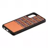 Etui na telefon man and wood Galaxy S20 brązowa krata czarny – ochronne etui do Samsung Galaxy S20