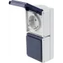 as - Schwabe 62462 Gniazdo natynkowe IP54 szare (62462)
