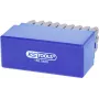 Zestaw do wybijania liter KS TOOLS 27 szt. model 156.0468 — metalowe stemple liter i cyfr, 27-elementowy zestaw