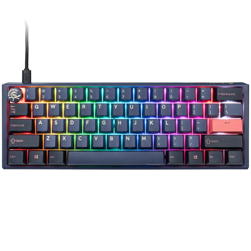Ducky One 3 Mini klawiatura do gier USB QWERTY angielska niebieska