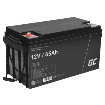 Akumulator zielony Cell AGM28 przemysłowy akumulator bezobsługowy kwasowo-ołowiowy (VRLA) 12 V 65000 mAh, 1 szt., 20 kg