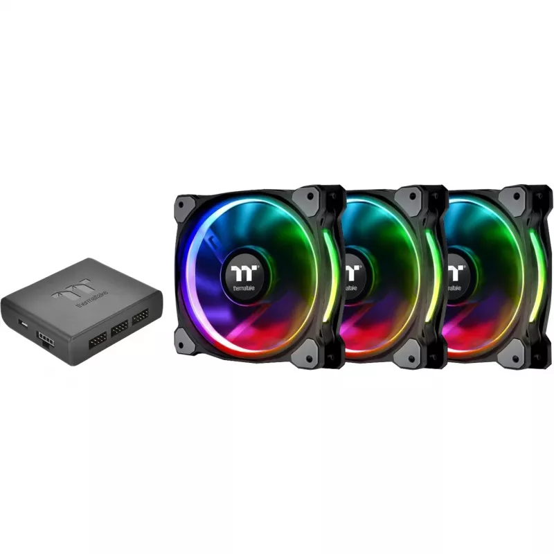 Thermaltake Riing Plus 14 ARGB TT Premium Edition 3-Pack 140mm