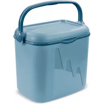 Przenośna lodówka turystyczna Curver 20L Tourist 262277 niebieska — 20 L polipropylenowa lodówka podróżna z uchwytem, 396×265×428 mm, 1,8 kg