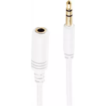 Kabel audio ShiverPeaks BS33100 1.8m 3.5mm Biały