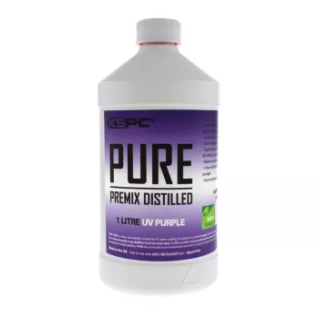 Płyn chłodzący XSPC Pure Coolant 1 L — fioletowy reaktywny na UV