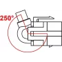 Moduł Keystone USB 5 Gbps gniazdo typu A żeńskie 250° z kablem 0,5 m wtyk męski DeLOCK