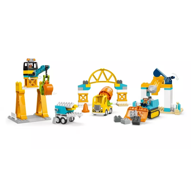 LEGO DUPLO 10476 3 w 1 Plac budowy i pojazdy