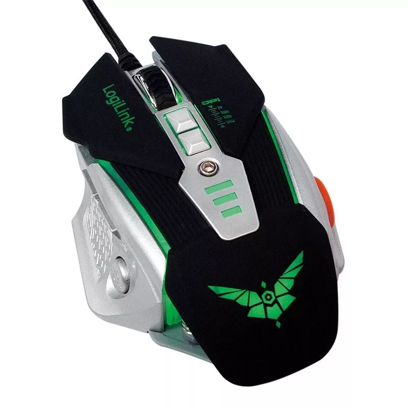 USB gaming mysz with additional weights