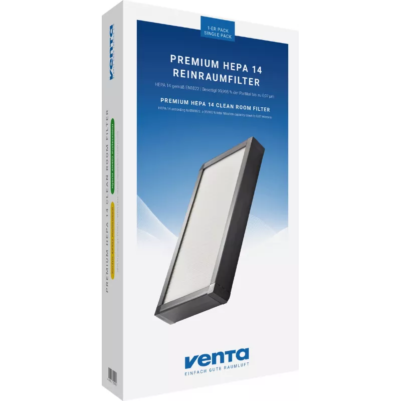 Filtr do oczyszczacza powietrza VENTA PREMIUM HEPA 14 — HEPA 14, kompatybilny z Venta, 1 szt.