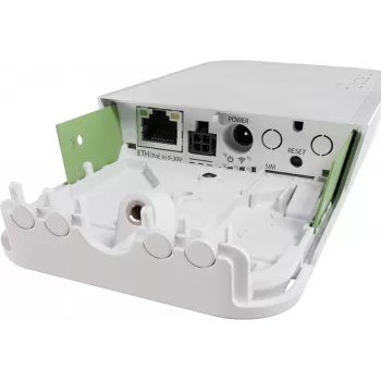 Bezprzewodowy punkt dostępowy MikroTik wAP LTE kit 2024 — 2,4 GHz, 300 Mbps, IP54, PoE, gniazdo SIM