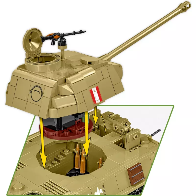 Klocki Panzer V Panther G Pudel 1133 klocki