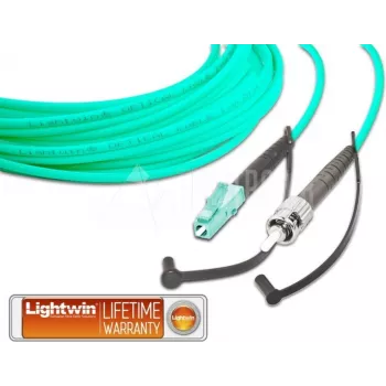Lightwin Wysokiej Jakości Simplex LWL kabel krosowy, MM OM3, LC - ST LWL kabel krosowy (LSP-50 LC-ST 2.0 OM3)