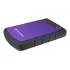 Transcend StoreJet 25H3P - Festplatte - 1TB - extern - 6,4 cm (2.5) - SuperSpeed USB - 5400 U/min - Puffer: 8MB - brilliant purple (TS1TSJ25H3P)