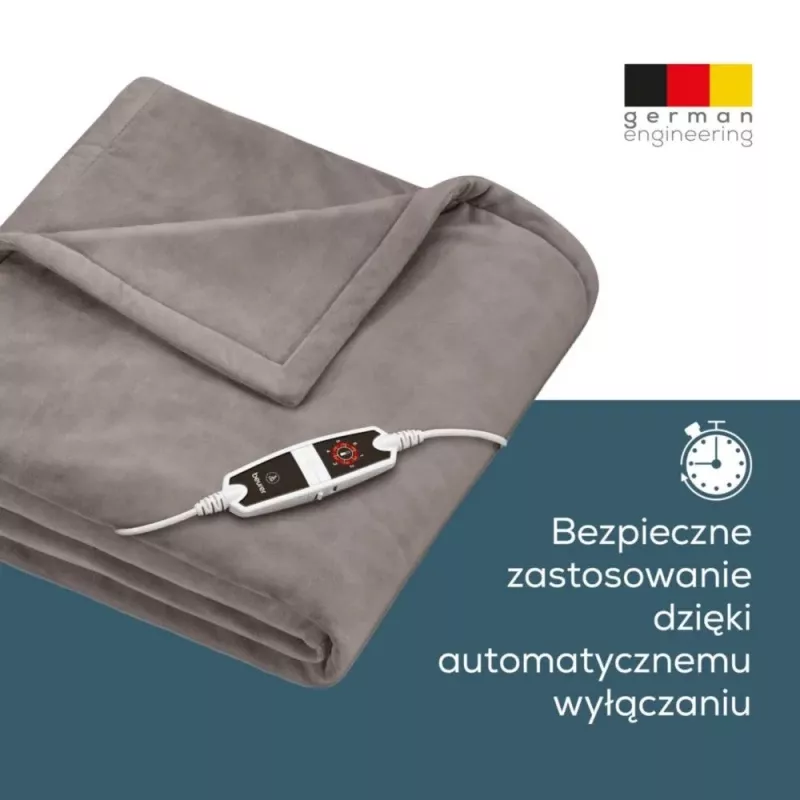 Koc elektryczny Beurer HD 150 XXL Cosy Taupe