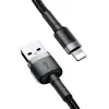Baseus Cafule 1 m Czarny, Szary