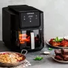 Frytkownica beztłuszczowa Rommelsbacher FRH 1700 Single 8 l wolnostojąca 1700 W z 10 programami i wyświetlaczem LED