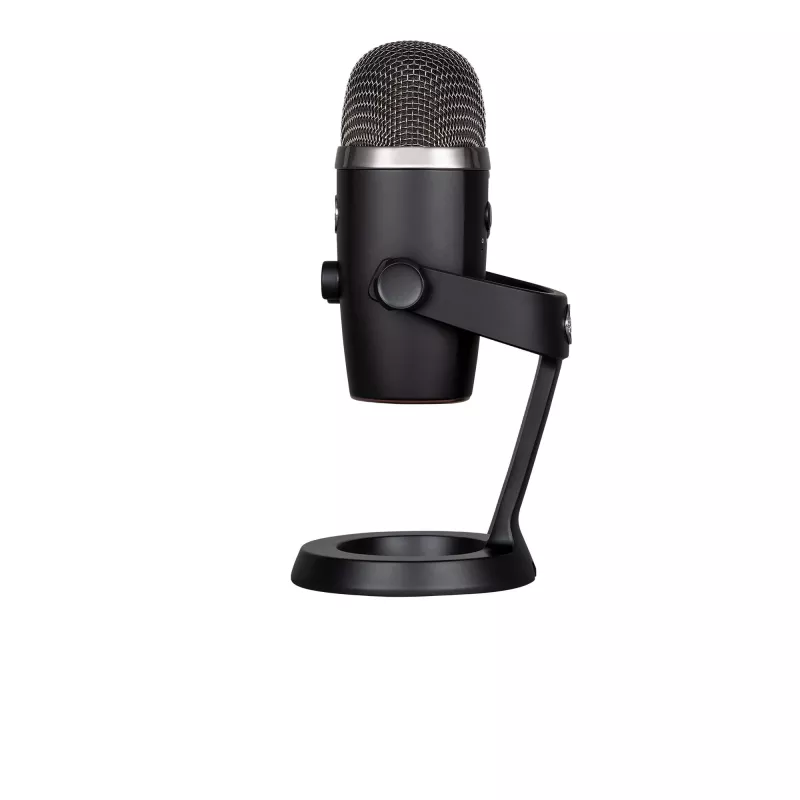 Logitech Yeti Nano, mikrofon biurkowy, 20 - 20000 Hz, 0,5%, 24 bity, 48 kHz, 4,5 mV/Pa