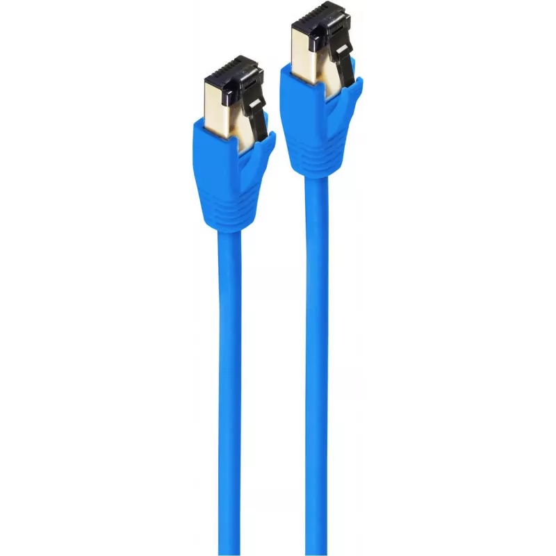 Kabel sieciowy ShiverPeaks BS08-41031 niebieski 2m Cat8.1 F/FTP