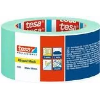 tesa ALLROUND MASK 04352-00004-00 Taśma krepowa miętowa (dł. x szer.) 50 m x 50 mm 1 szt. (04352-00004-00)