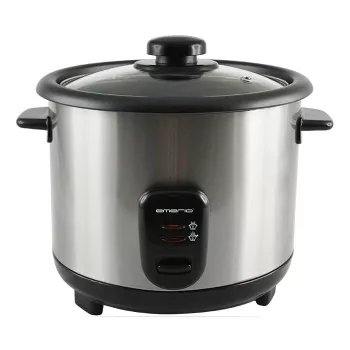 Emerio RCE-110118, Czarny, Stal nierdzewna, 1,5 l, 500 W, 265 mm, 240 mm, 263 mm