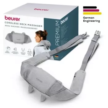 Masażer szyi Beurer MG154 z funkcją ciepła i wibracji, model 104.20