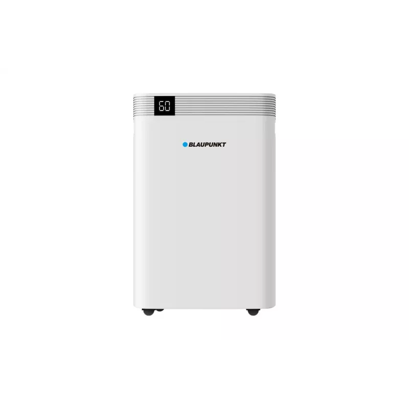 Osuszacz powietrza BLAUPUNKT ADH601 — zbiornik 2,5 l, 16 l/24h, 245 W, 48 dB, Wi‑Fi, do 20–40 m², biały
