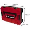 Walizka narzędziowa Einhell 4540019 Czarna Czerwona 420x95x280mm 1.95kg