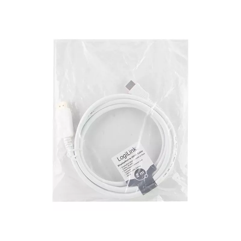 Kabel HDMI-DP LogiLink CV0055 2m