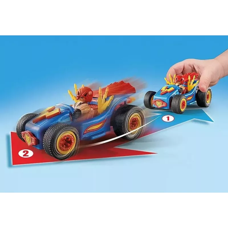 Funstars 71632 Zestaw Figur Wyścigowych: Zapaśnik