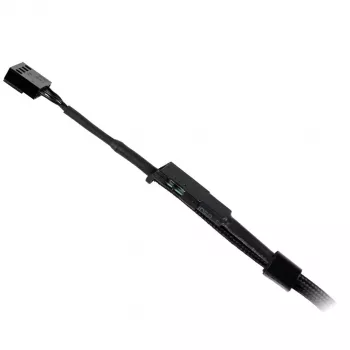 Wentylator Cooler Master Mobius 120 OC 12 cm Czarny 3 prędkości 3200 RPM