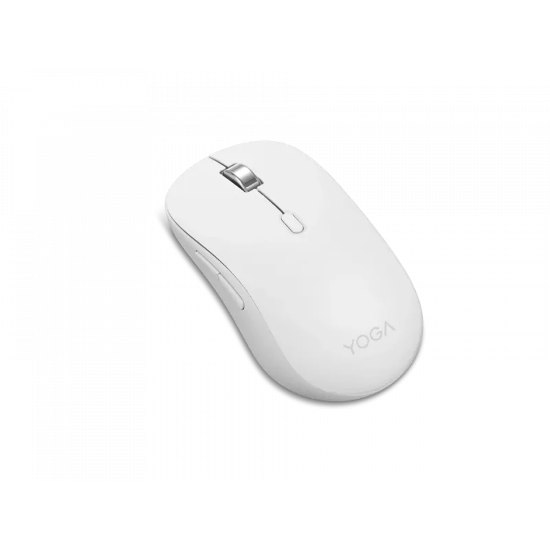 Mysz Lenovo Yoga symetryczna Bluetooth optyczna 4000 DPI biała, 8 przycisków, kółko