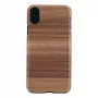 Etui na telefon man and wood do iPhone X/XS, Strato Czarny, ochronna twarda skorupa
