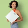 Ecomed by Medisana PS-72E waga osobowa - 150 kg, platforma szklana, biała