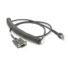 Kabel szeregowy Zebra CBA-R37-C09ZBR beżowy 2,74 m DB9