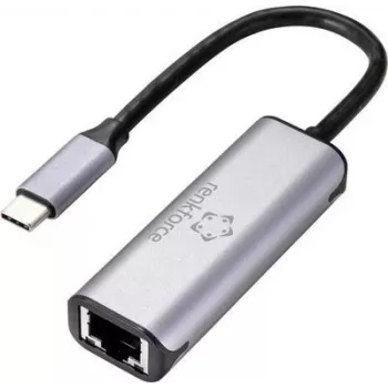 Renkforce USB-C, Adapter sieciowy [1x USB 3.2 Gen 1 wtyk C (USB 3.0) - 1x gniazdo RJ45] 716173x (RF-4599070)