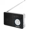 Przenośne radio TECHNISAT DIGITRADIO 1 A — DAB+/FM, wyświetlacz OLED, USB-C, słuchawki 3,5 mm, 1 W, czarny/srebrny