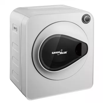 Suszarka bębnowa GreenBlue GB405 — elektryczna 830W, pojemność 3 kg, mini model podróżny