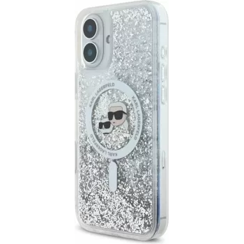 Karl Lagerfeld | KLHMP16MLGKCSGH | tylna obudowa | iPhone 16 Plus | Apple | TPU/PC | przezroczysta