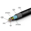 Kabel HDMI SAVIO CL-48 2 m, HDMI 1.4, 4K (4096x2160), ARC, Ethernet, pozłacane styki