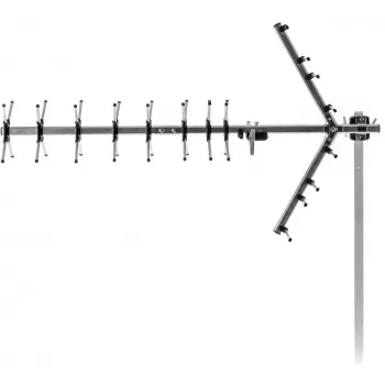 Zewnętrzna antena telewizyjna SENCOR SDA 611 DVB‑T2/T 12 dB 75Ω z filtrem 4G LTE