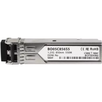 niebieskiOptics moduł SFP, duplex LC, 1000BASE-SX, światłowód wielomodowy, 850 nm, 550 metrów, 0C/+70C, DD