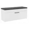 Topeshop PARMA SZAFKA BIEL shoe organizer Closed Biały