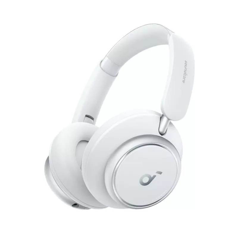 Soundcore by Anker Space Q45 Adaptacyjne słuchawki z redukcją szumów, redukują hałas nawet o 98%, ultra długi czas pracy 50 h, sterowanie aplikacją, dźwięk Hi-Res